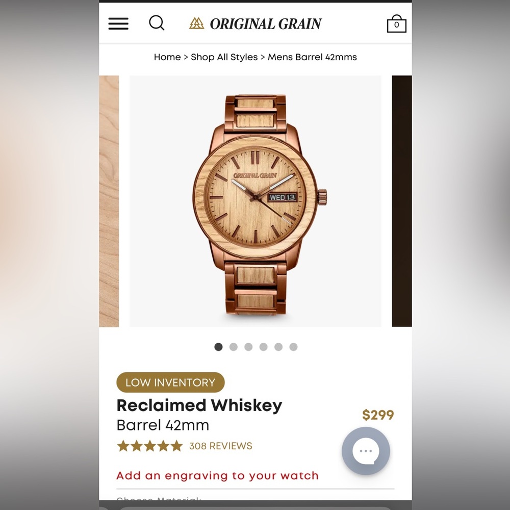 Original Grain Mens Watch